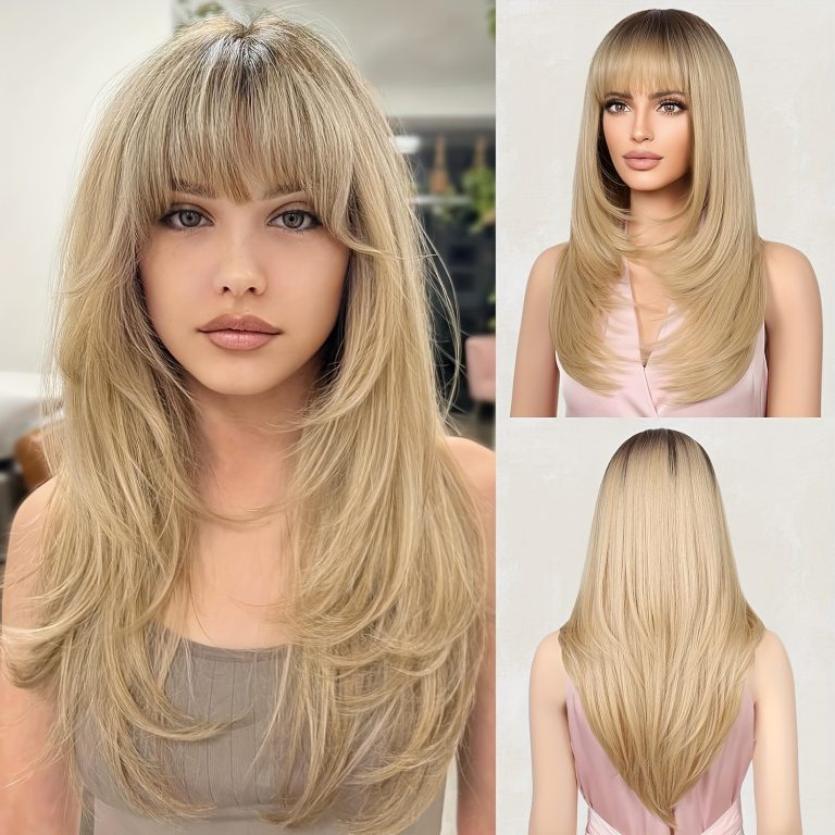 Blonde Wig with Bangs缩略图
