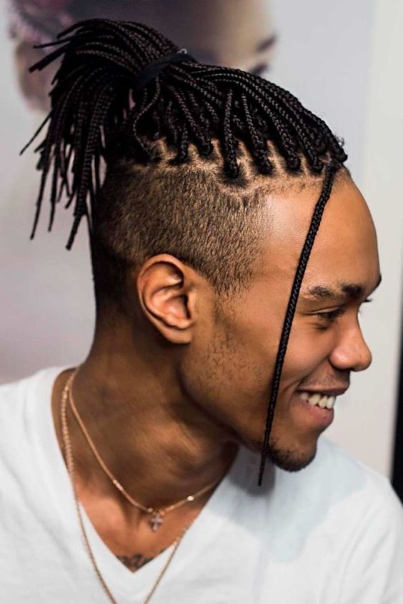 hairstyles for black men braids