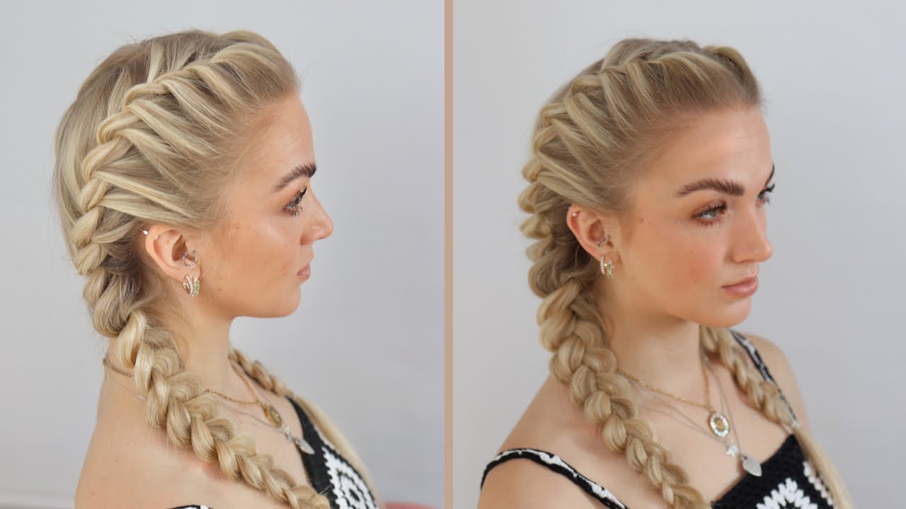 butterfly french braids