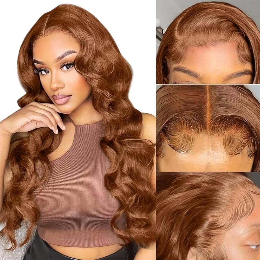 light brown wig