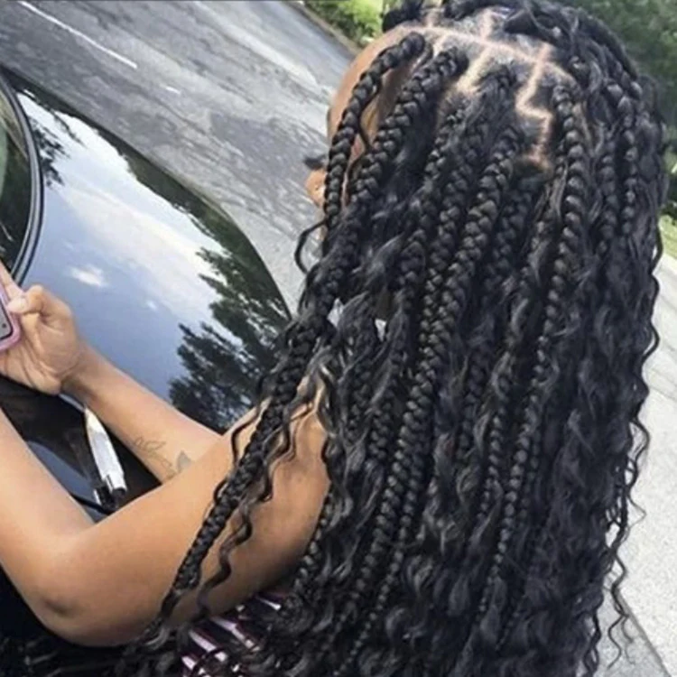 how long to leave braids in for growth