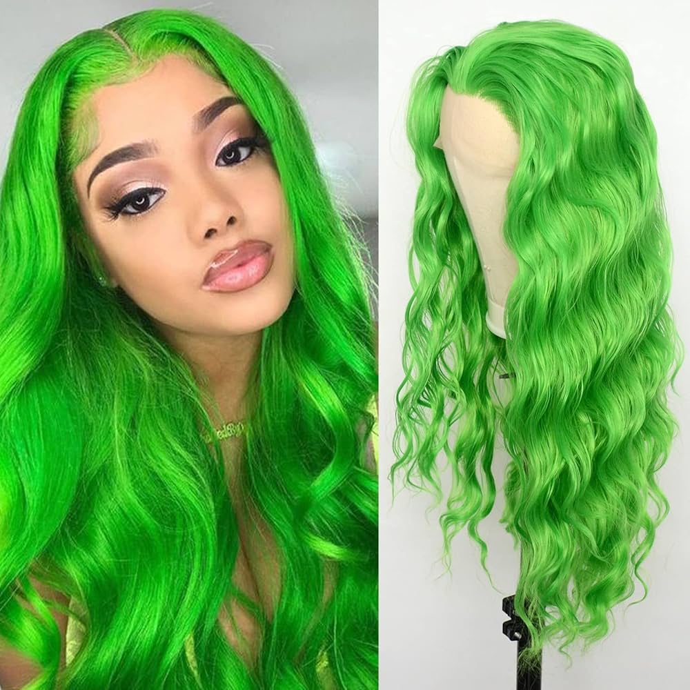 green wig