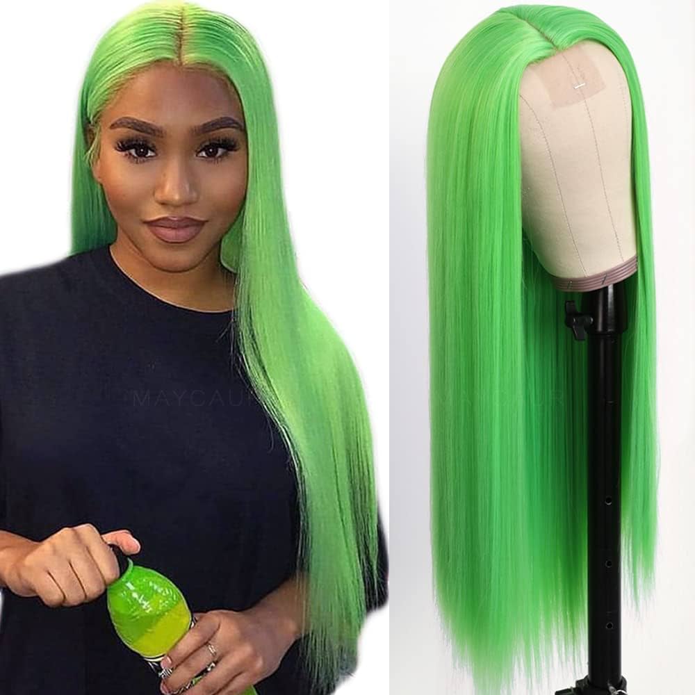 green wig