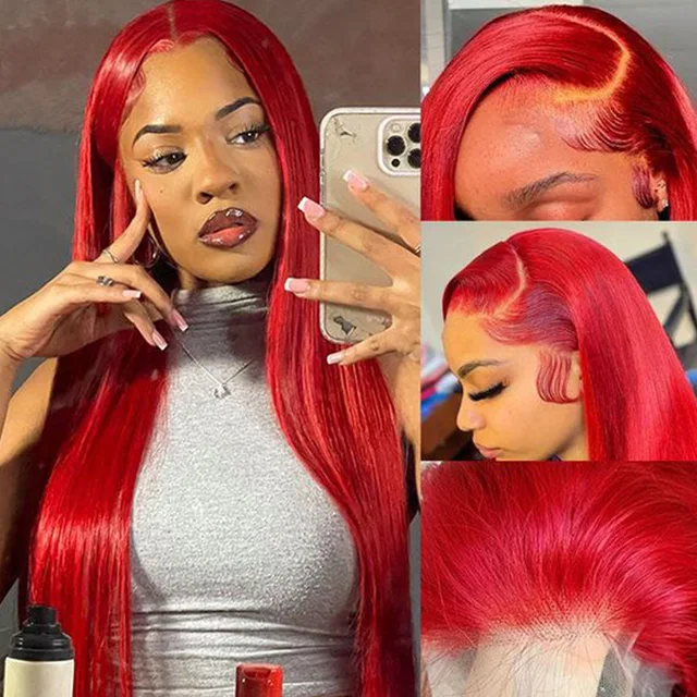 red hair wig