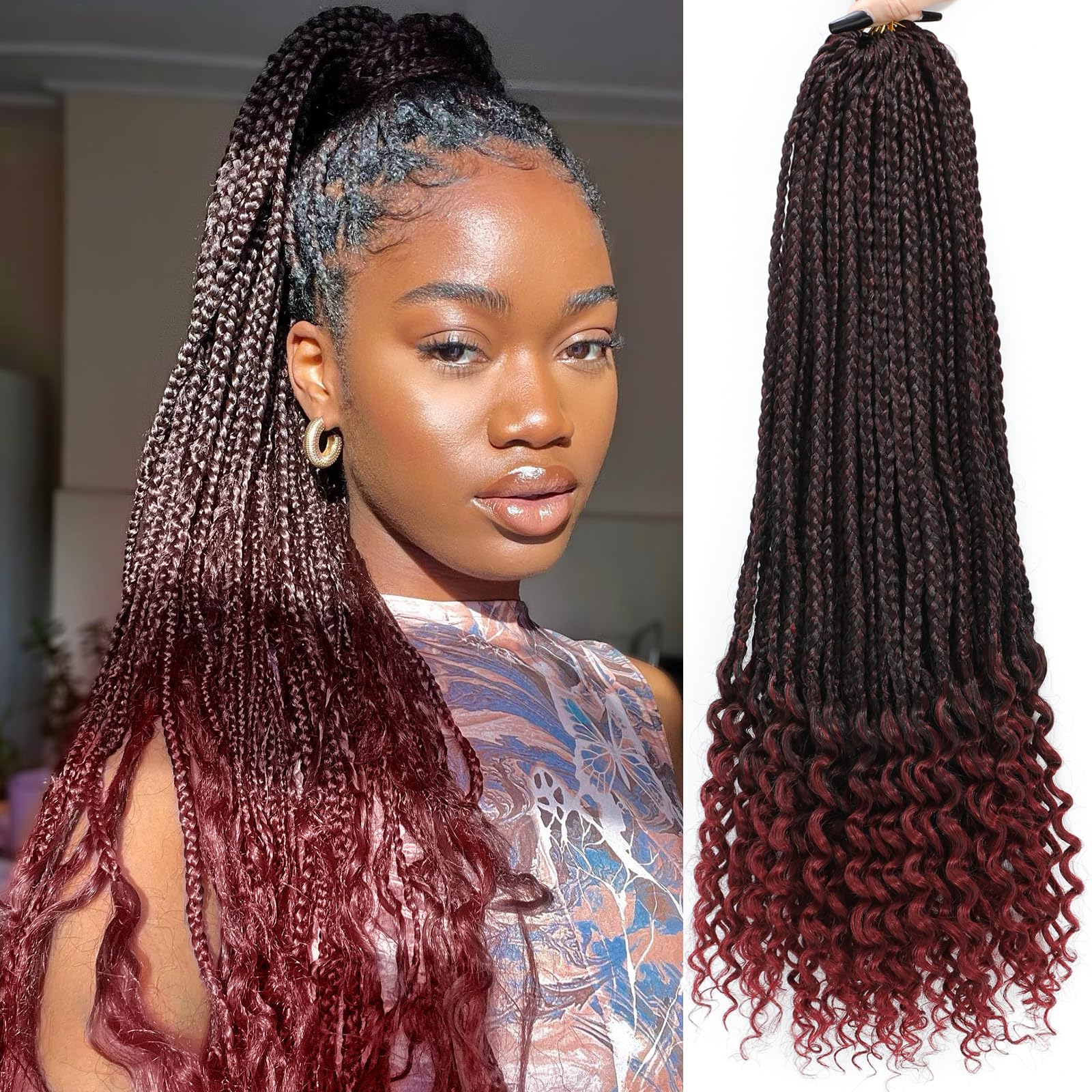 how to refresh knotless braids