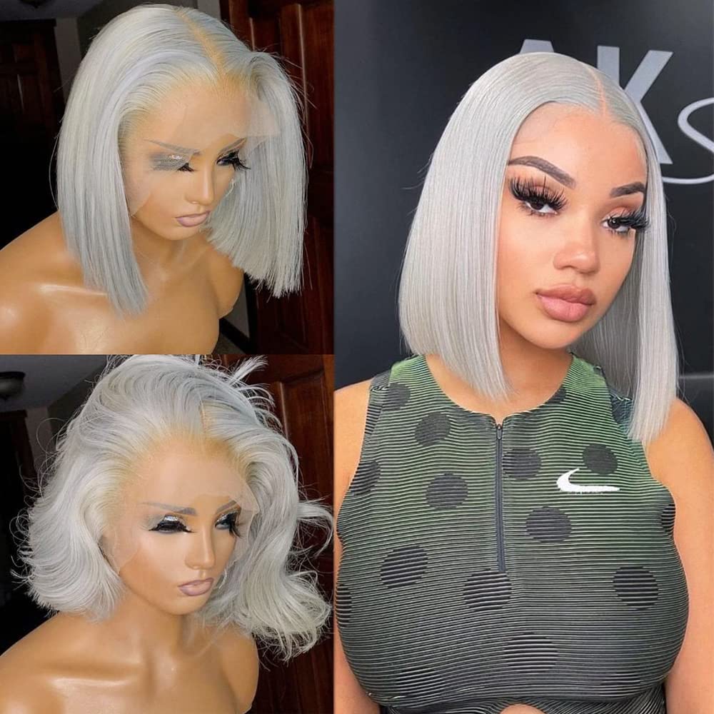 Grey Lace Front Wig