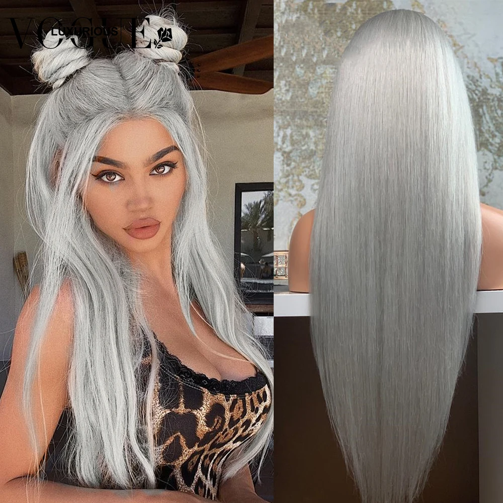 Grey Lace Front Wig