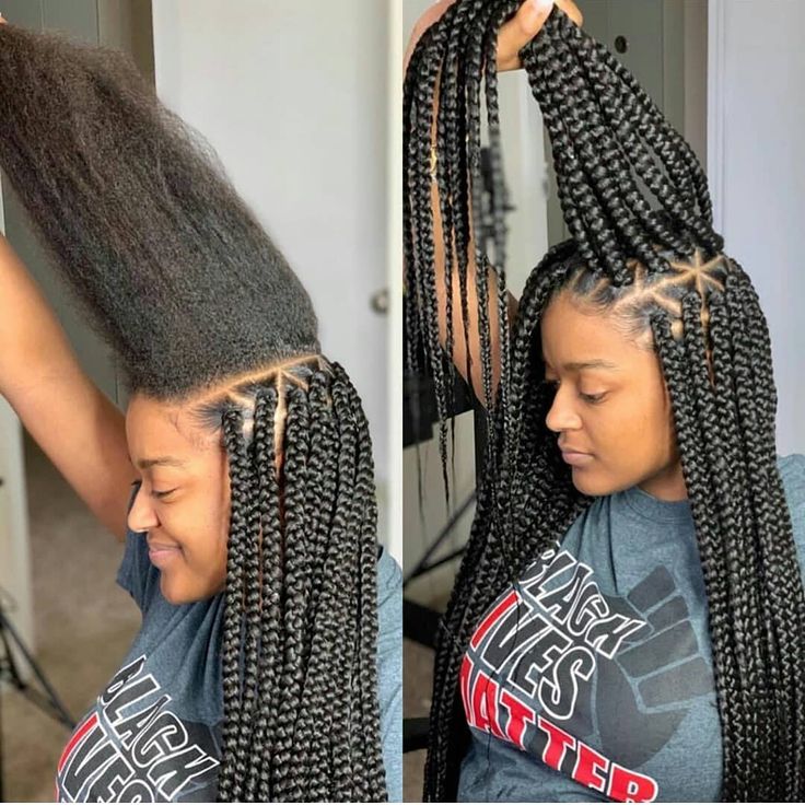 how to style knotless braids for work