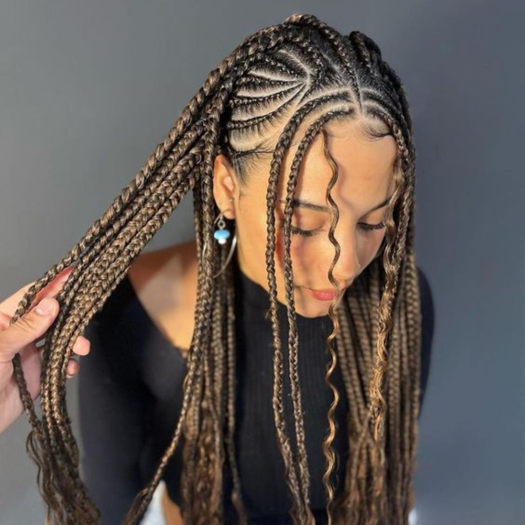 How long to keep braids in