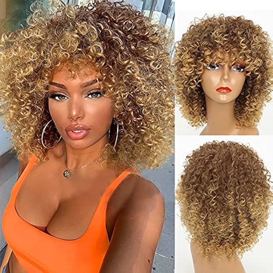 curly afro wig