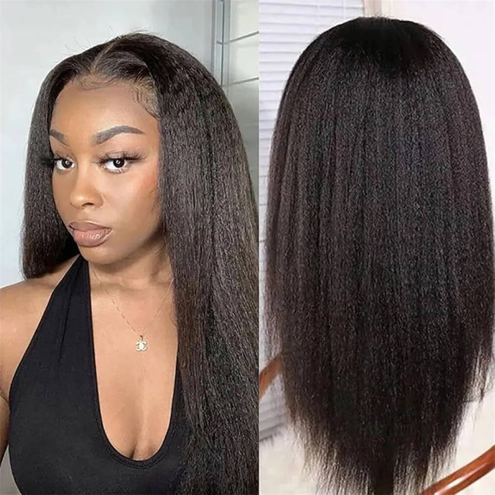 straight wig hairstyles