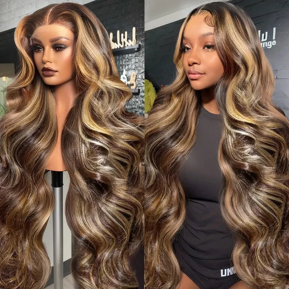 highlighted wig