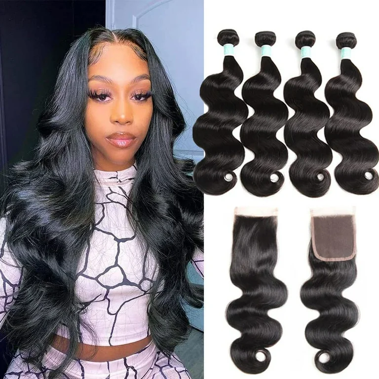 quick weave with lace closure