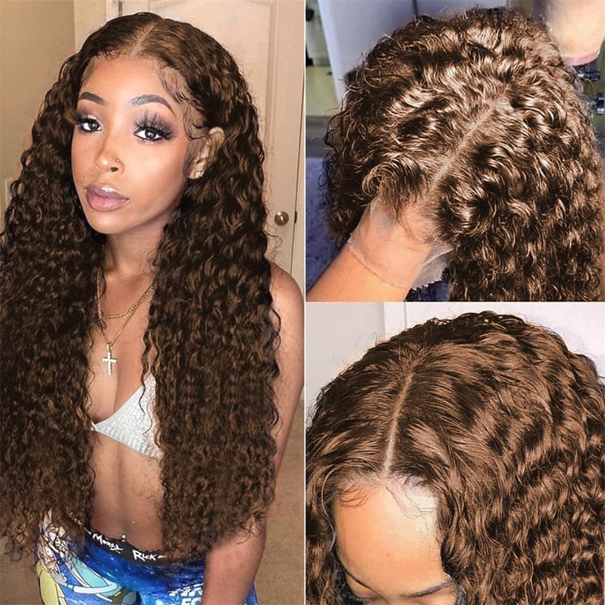 curly lace closure