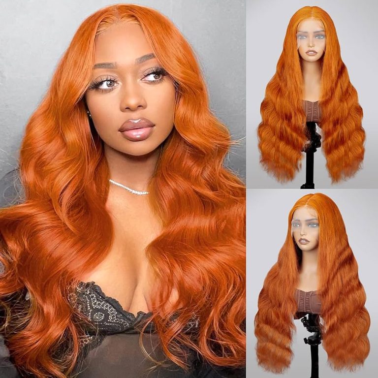 orange wig