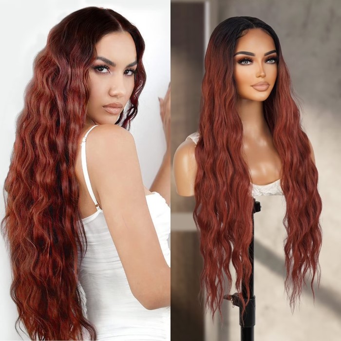 loose deep wave wig