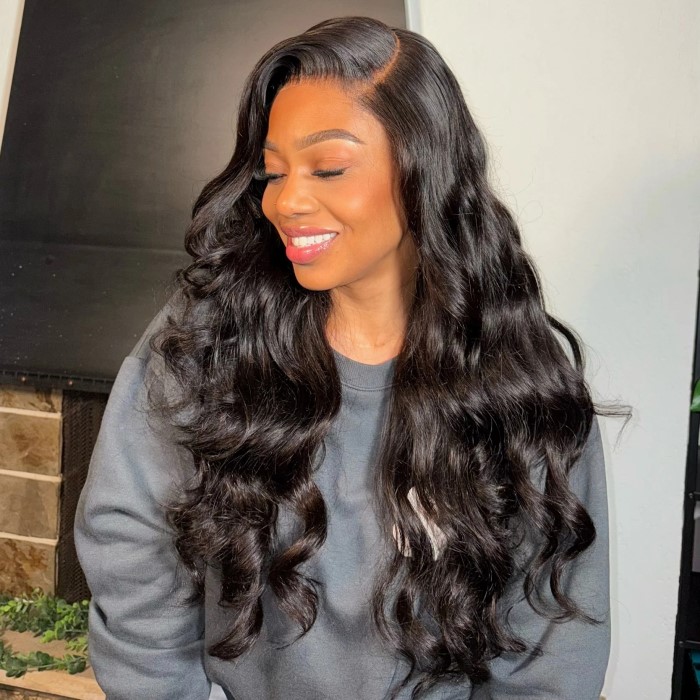 loose deep wave wig