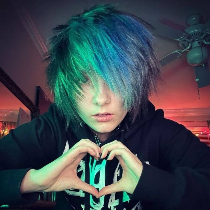 scene kid hair