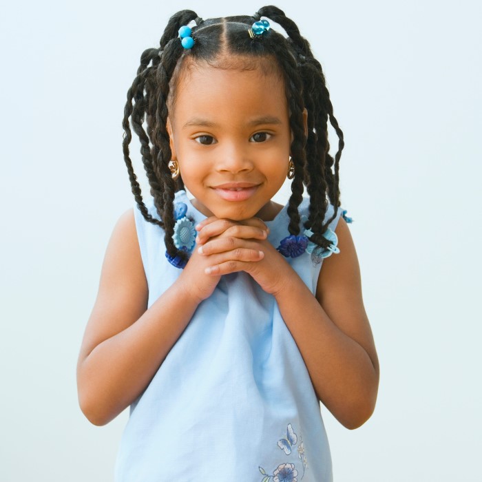 best hair style for kid girl