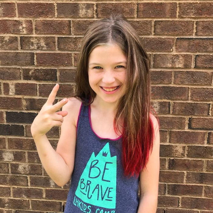 kid friendly hair dye for dark hair