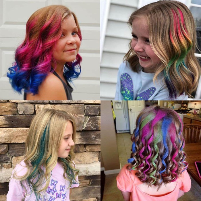 kid hair dye ideas
