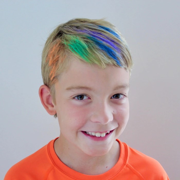 kid hair dye ideas