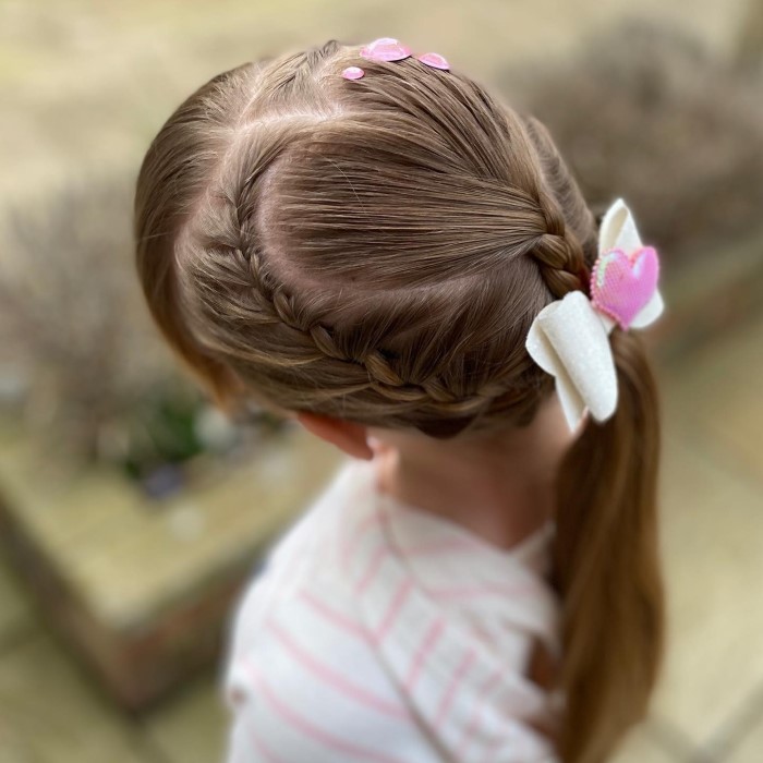 best hair style for kid girl