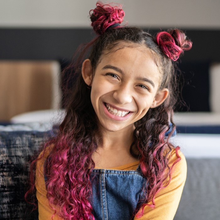 kid friendly hair dye for dark hair