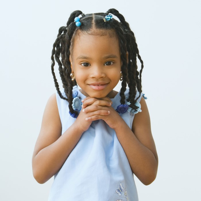 best hair style for kid girl