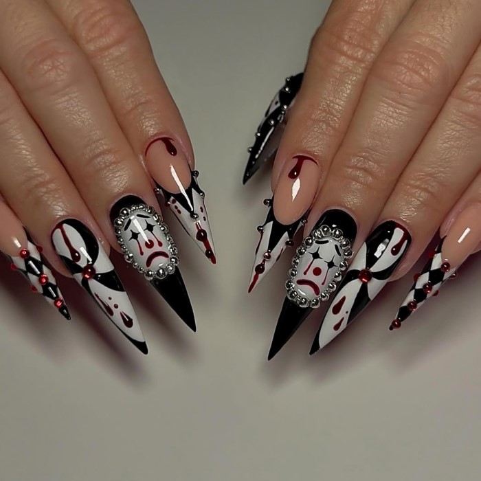 halloween nails designs