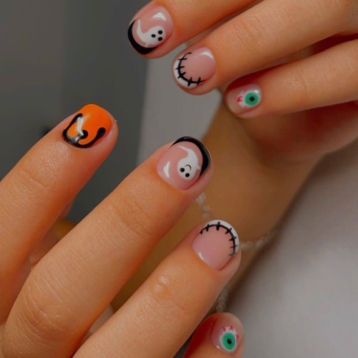 halloween nails for kids