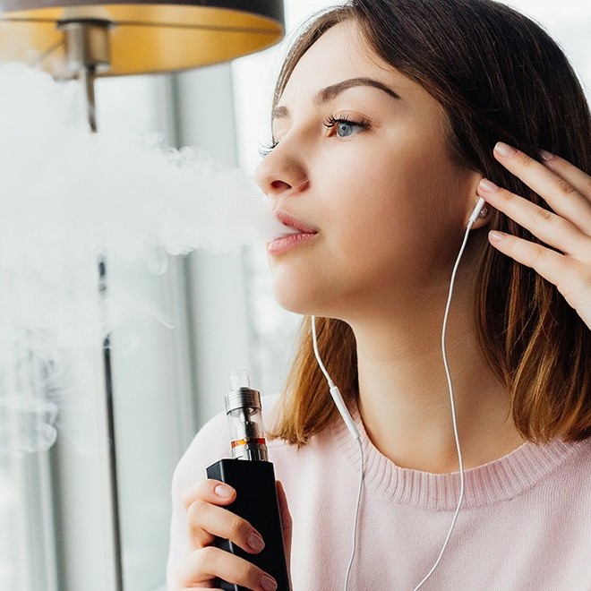 can vaping cause hair loss