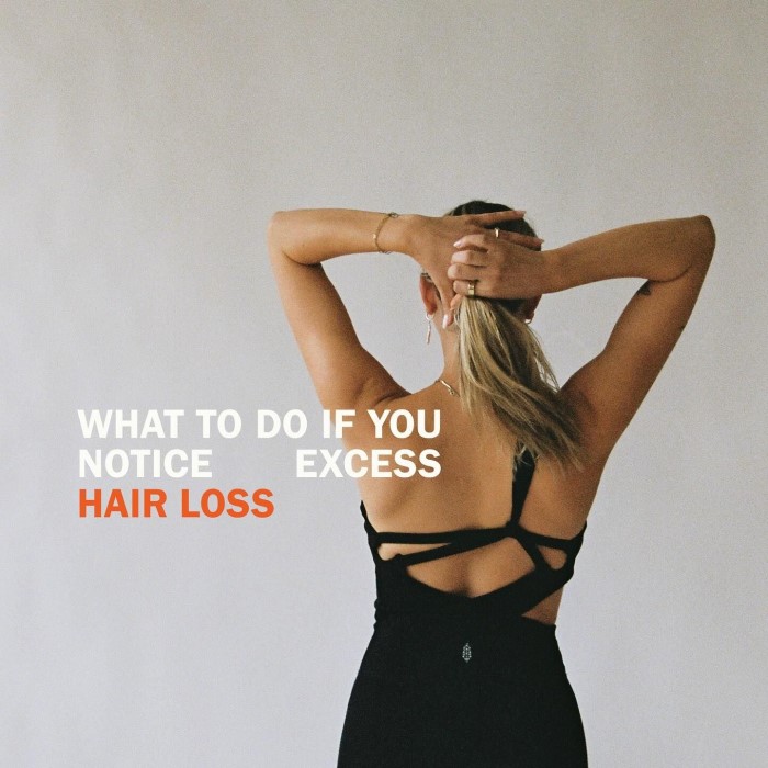 does working out cause hair loss