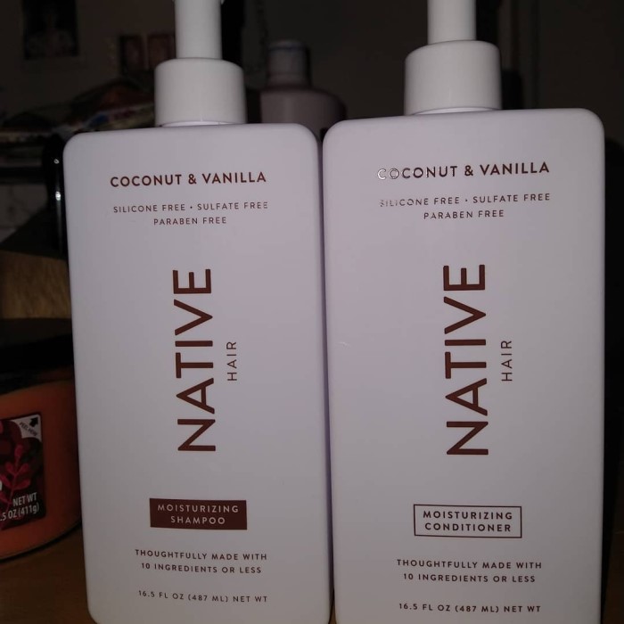 does native shampoo cause hair loss