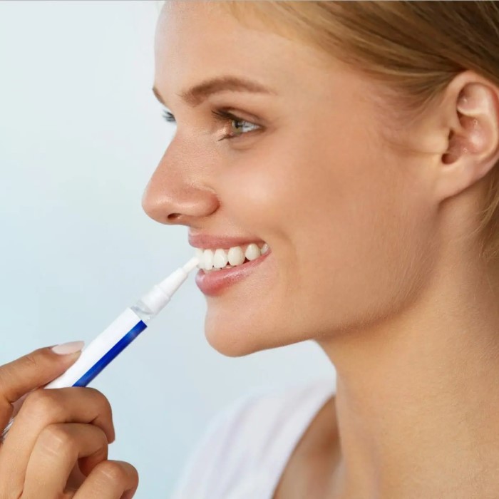 how to use whitening pen