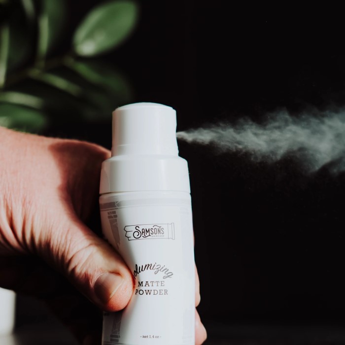 does texture powder cause hair loss