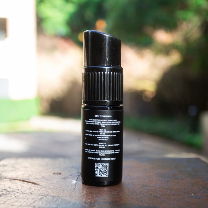 does texture powder cause hair loss