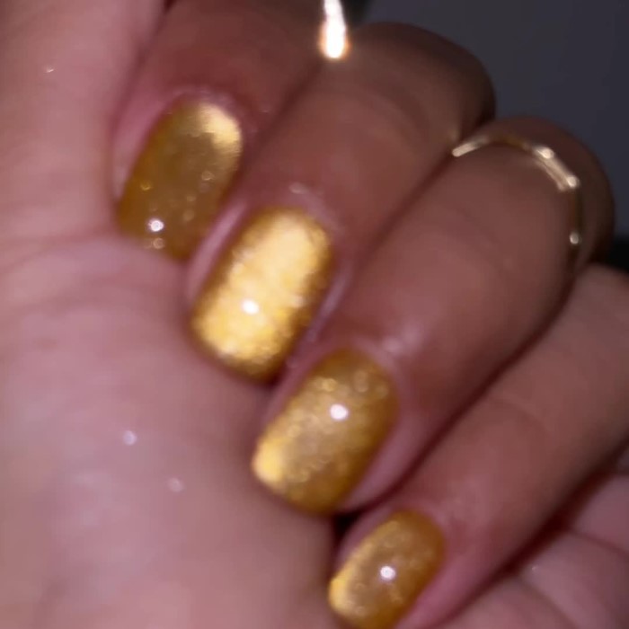 what is cat eye nail polish