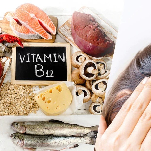 does low b12 cause hair loss