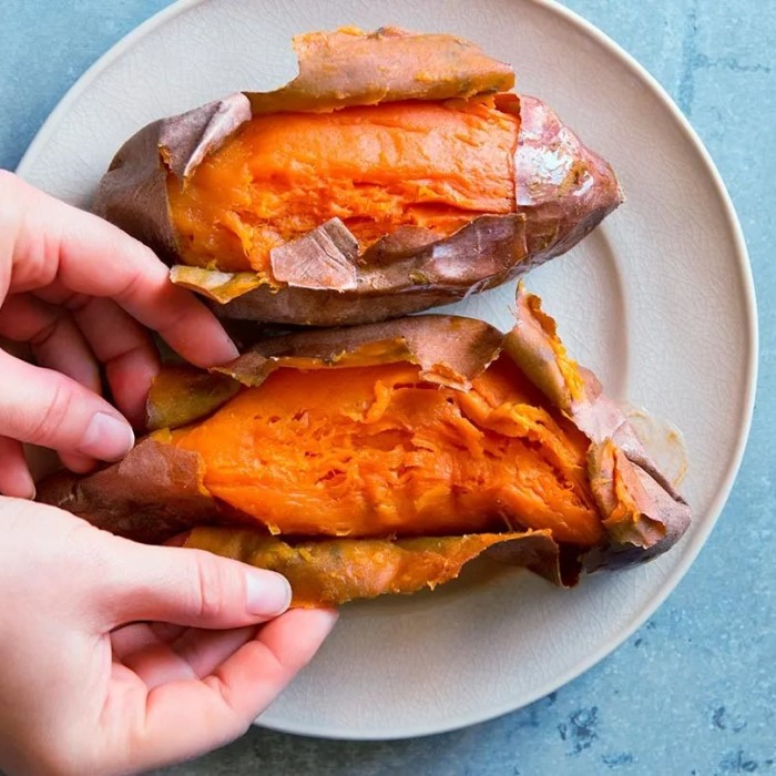 is sweet potato skin good for you