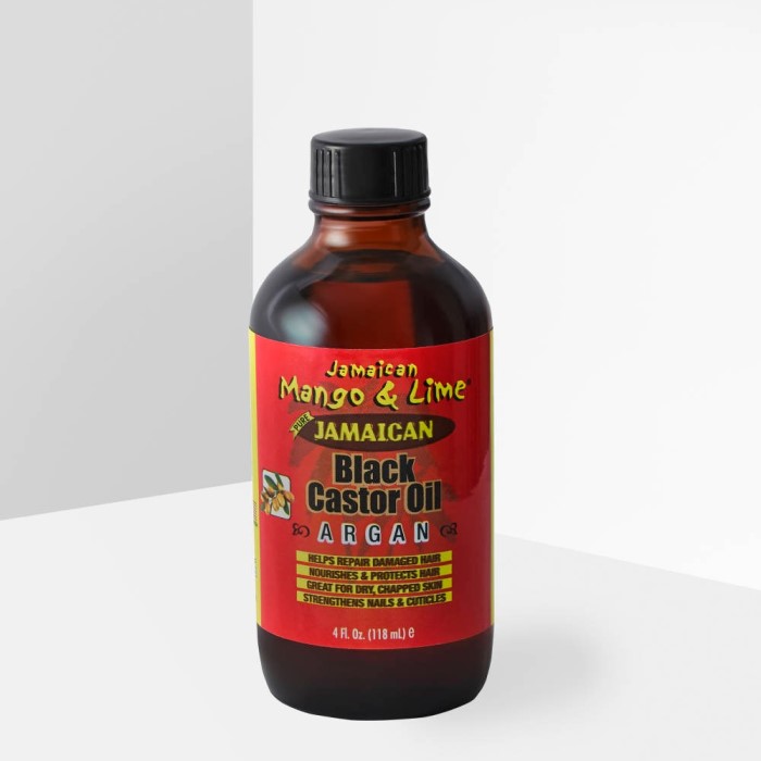 is black castor oil good for skin