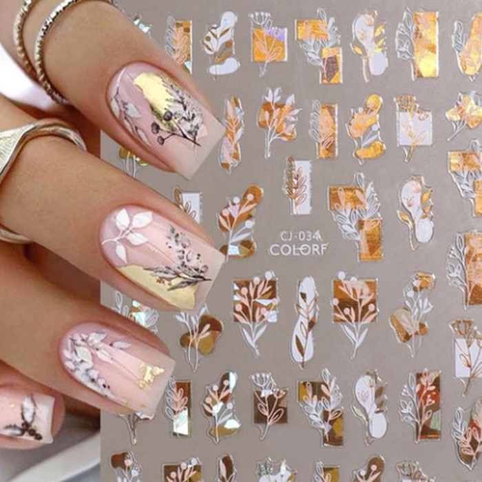 how to use nail stickers