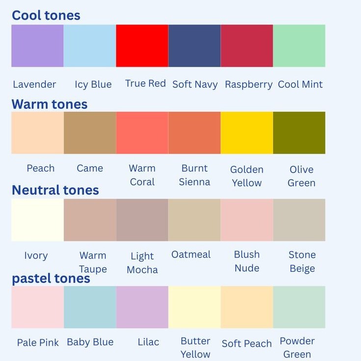 colors that look good on pale skin