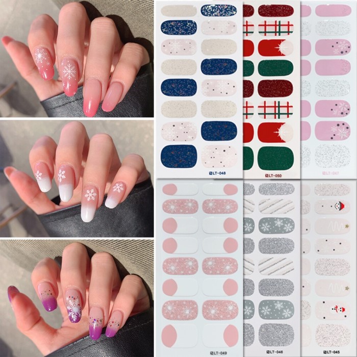 how to use nail stickers
