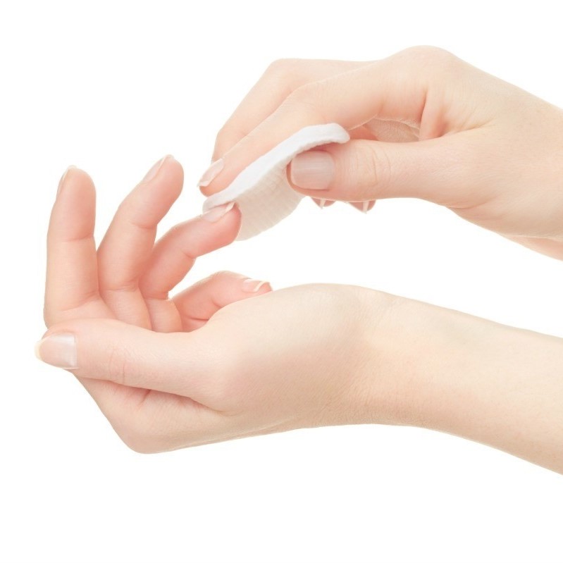 what removes nail glue from skin