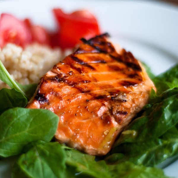 is salmon skin good for you