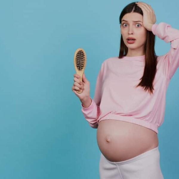does pregnancy cause hair loss