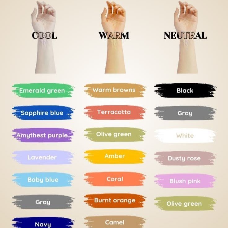 what colors look good on pale skin