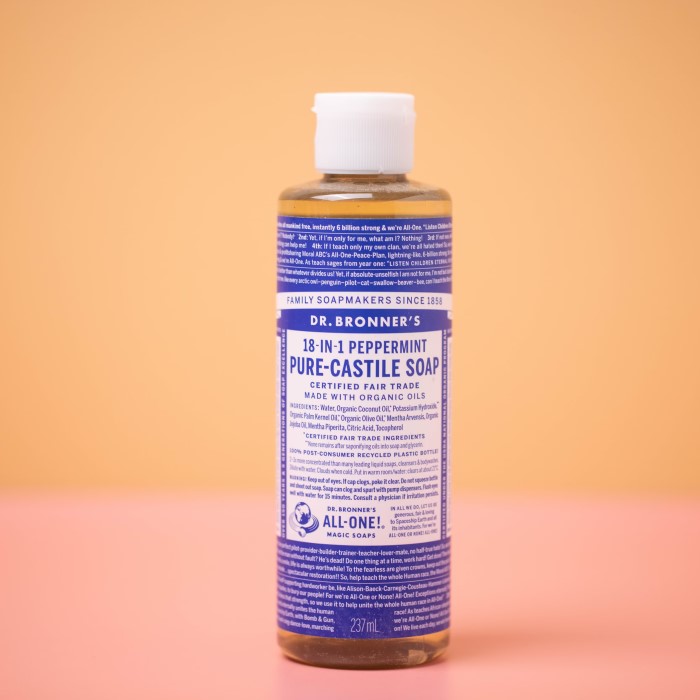 is castile soap good for your skin