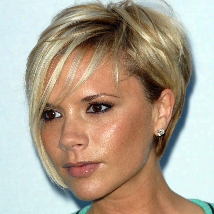 victoria beckham short hair